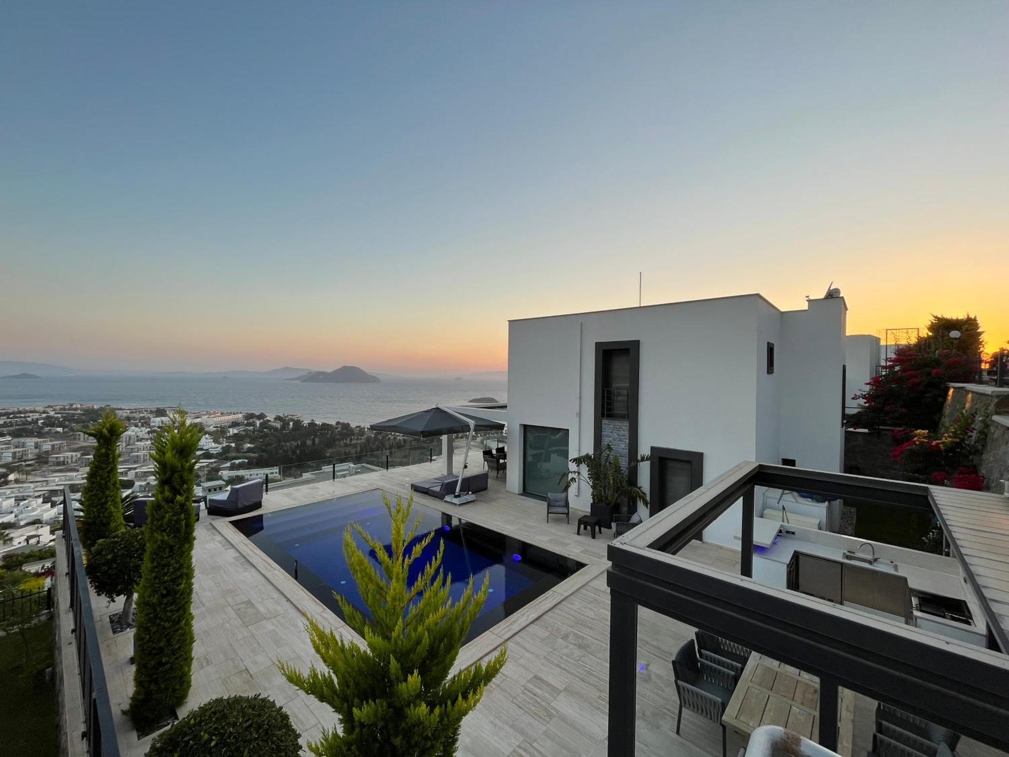 Villa Aylinda With Private Heated Pool Bodrum Exterior photo
