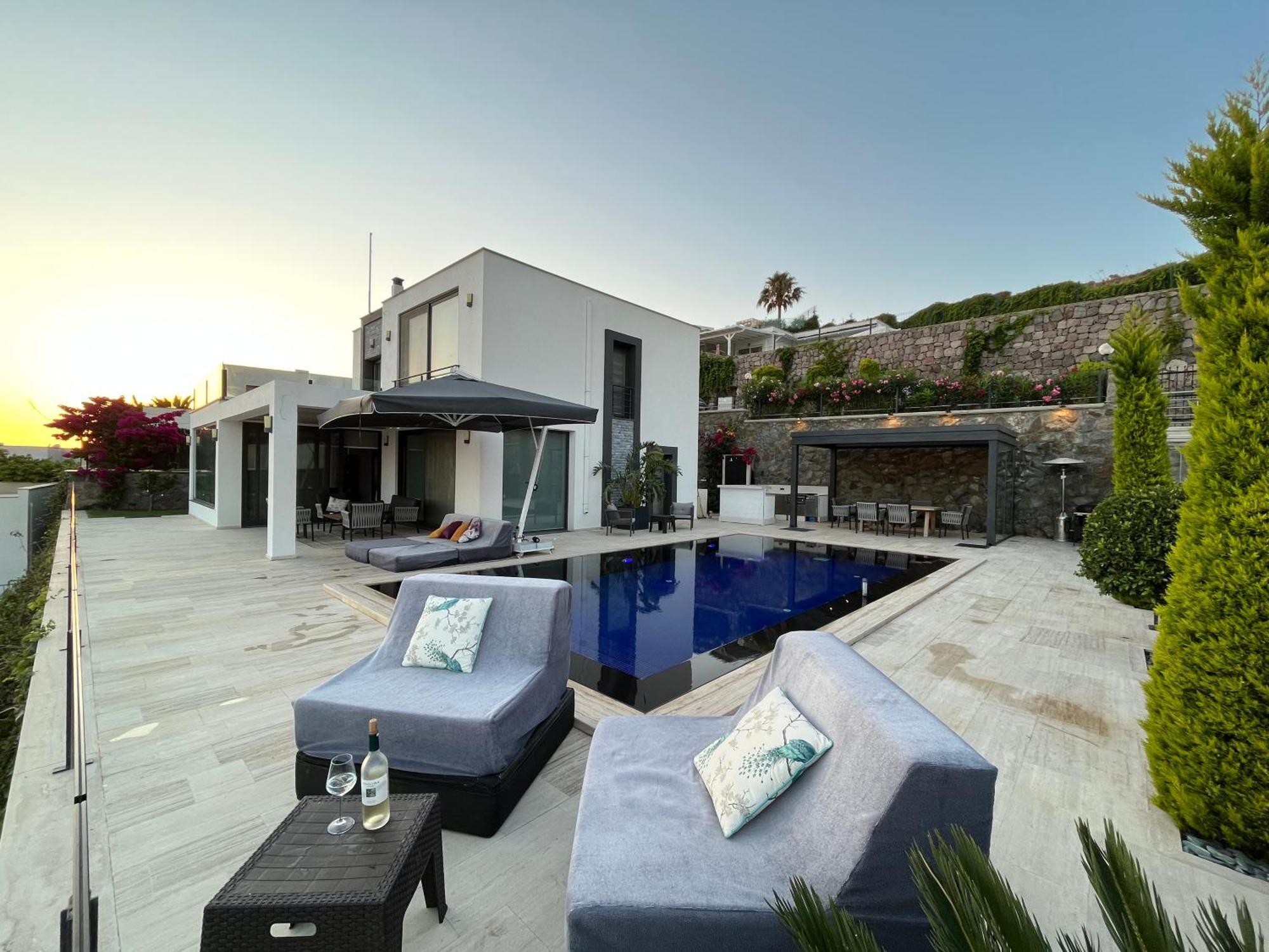 Villa Aylinda With Private Heated Pool Bodrum Exterior photo